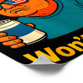 Quiet Ggy Tees Family Friends Funny Design Perfect Poster (Ecke)