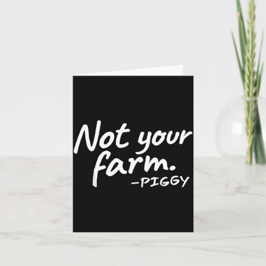 Quiet Ggy Woman’s Sarcastic Answer  Karte (Vorderseite)