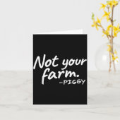 Quiet Ggy Woman’s Sarcastic Answer Karte (Gelbe Blume)