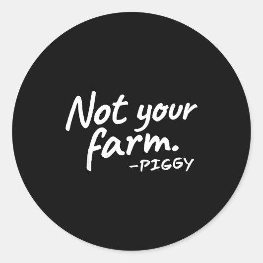 Quiet Ggy Woman’s Sarcastic Answer Runder Aufkleber (Vorderseite)