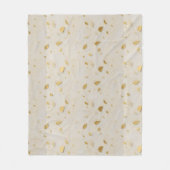 Quiet Gold — Subtile Luxus & Hochzeitssuite Fleecedecke (Vorderseite)