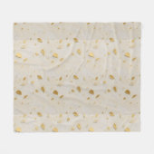 Quiet Gold — Subtile Luxus & Hochzeitssuite Fleecedecke (Vorderseite (Horizontal))