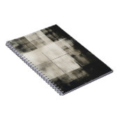 Quiet Grid: A Study in Stillness Notizblock (Rechte Seite)