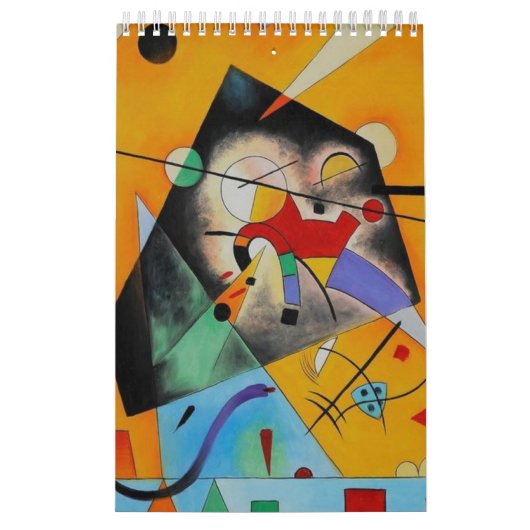 Quiet Harmony Wassily Kandinsky Kalender (Titelbild)