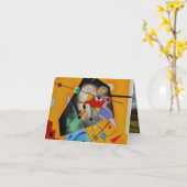 Quiet Harmony Wassily Kandinsky Karte (Gelbe Blume)