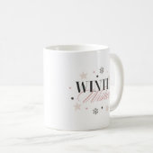 Quiet Holiday Mug – Calm Hot Chocolate Cup Kaffeetasse (VorderseiteRechts)