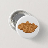 Quiet Icons – Japanese Taiyaki Button (Vorne & Hinten)