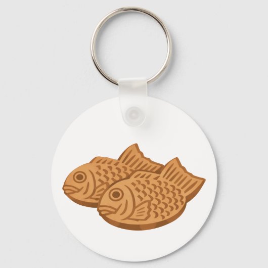 Quiet Icons – Japanese Taiyaki Schlüsselanhänger (Vorderseite)