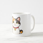 Quiet Icons – Lucky Cat Kaffeetasse (VorderseiteRechts)