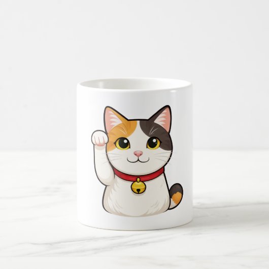 Quiet Icons – Lucky Cat Kaffeetasse (Mittel)