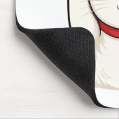 Quiet Icons – Lucky Cat Mousepad (Ecke)