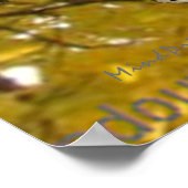 Quiet Kiwi Poster (Ecke)