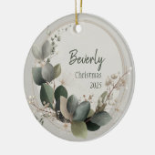 Quiet Luxury Personalized Ornament (Links)