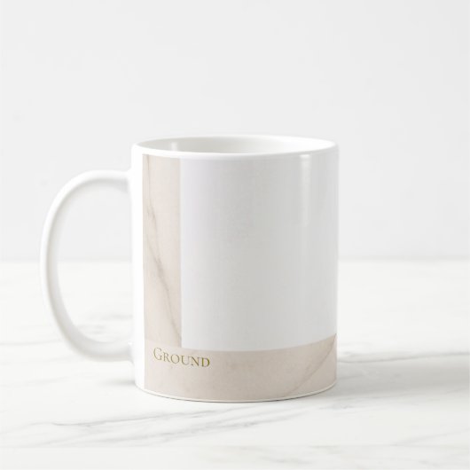 Quiet Marble Ground Mug Classic Mug, 11 oz Kaffeetasse (Links)