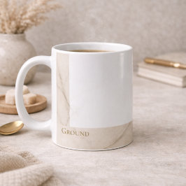 Quiet Marble Ground Mug Classic Mug, 11 oz Kaffeetasse