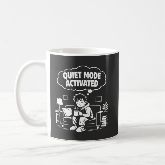 Quiet Mode Activated Kaffeetasse (Links)