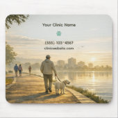 Quiet Morning Walk – Clinic Mousepad (Vorne)