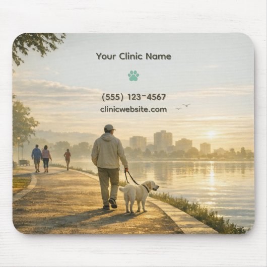 Quiet Morning Walk – Clinic Mousepad (Vorne)
