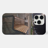 Quiet Night Park Bench Phone Case iPhone Hülle (Rückseite (Horizontal))