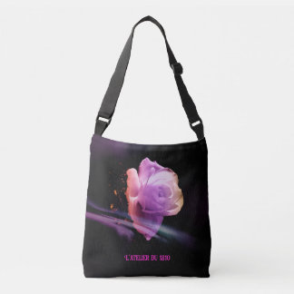 "Quiet Night Rose #2" - Crossbody Bag Tragetaschen Mit Langen Trägern