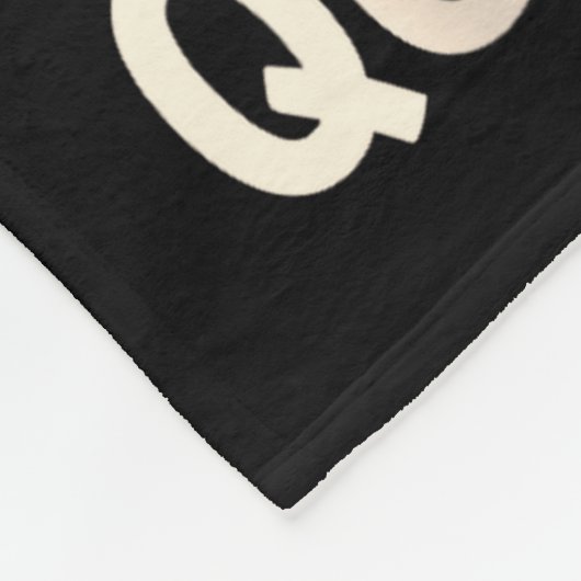 Quiet, Quiet Ggy Funny Sarcastic Litical G Cartoon Fleecedecke (Ecke)