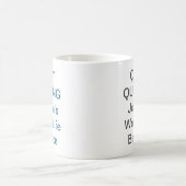 Quiet Quitting Tasse – Trend zum Arbeits-Lebens-Gl (Mittel)