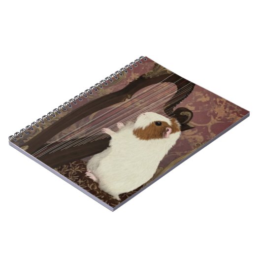 Quiet Recital – Guinea Pig Notebook Notizblock (Linke Seite)