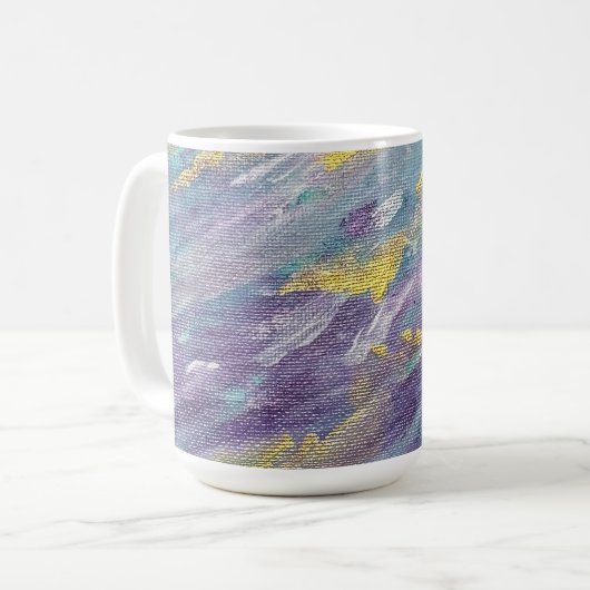 Quiet Reign Modern Art Kaffeetasse (Vorderseite Links)