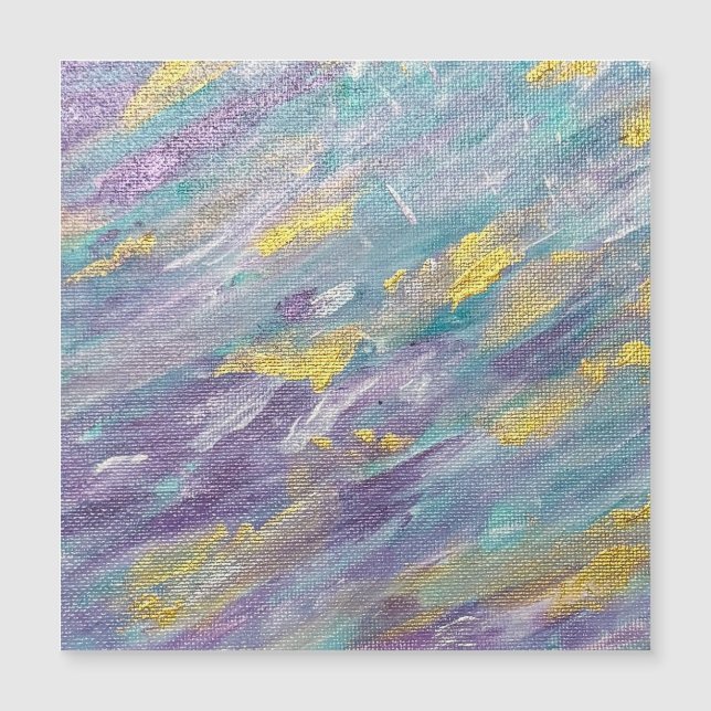 Quiet Reign Modern Art Magnetkarte (Vorderseite)