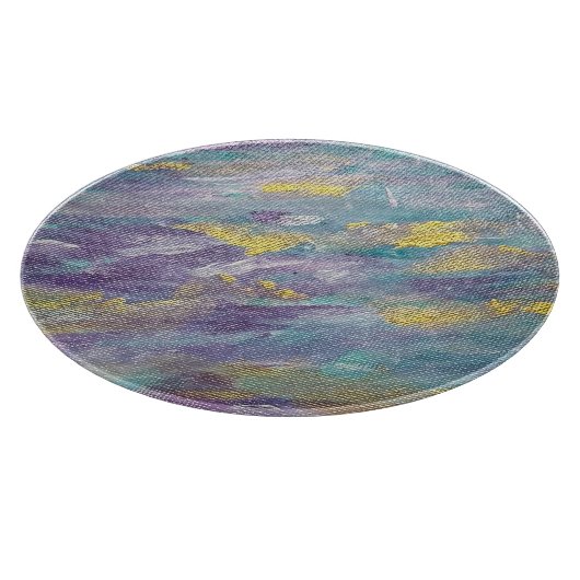 Quiet Reign Modern Art Schneidebrett (Ecke)