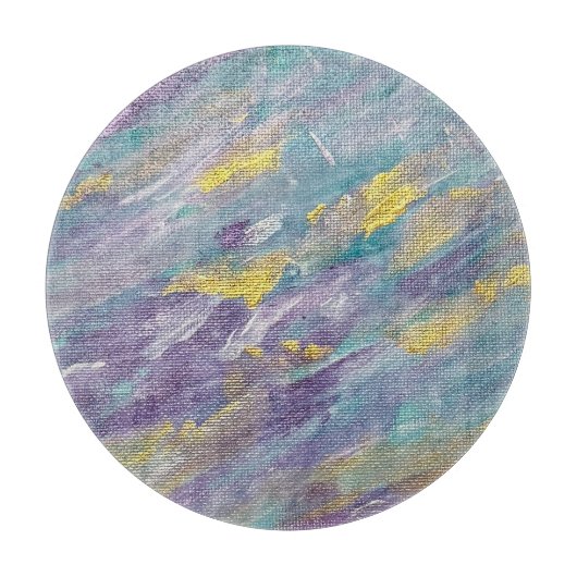 Quiet Reign Modern Art Schneidebrett (Vorderseite)