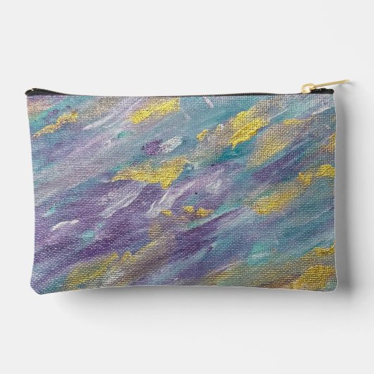 Quiet Reign Modern Art Zubehörtasche (Rückseite)