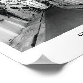 Quiet Street in Paris | Posterdruck für Fotografie Poster (Ecke)