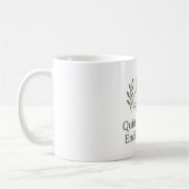 Quiet Strength. Endless Love. – Dad Appreciation Kaffeetasse (Links)