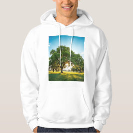Quiet Time With a Big Tree – Nature T‑Shirt Hoodie