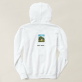 Quiet Time With a Big Tree – Nature T‑Shirt Hoodie (Design Rückseite)