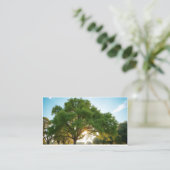 Quiet Time With a Big Tree  Visitenkarte (Stehend Vorderseite)