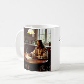 Quiet Time With Jesus Mug Kaffeetasse (Vorderseite Links)