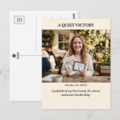Quiet Victory Custom Photo Postcard Postkarte (Vorne/Hinten)