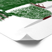 Quiet Winter Day Poster (Ecke)