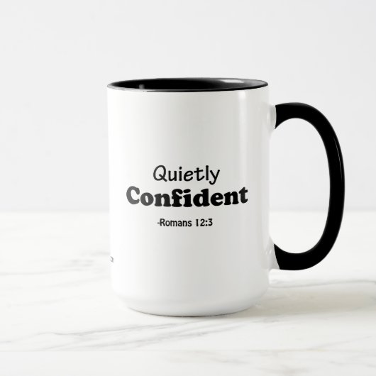 Quietet Confident gotGod316.com Tasse (Rechts)