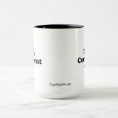 Quietet Confident gotGod316.com Tasse (Zentrum)