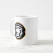 Quietly Confident – Minimal Typography Design for  Kaffeetasse (Vorderseite Links)