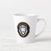 Quietly Confident – Minimal Typography Design for  Milchtasse (Rechts)