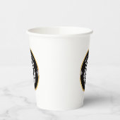 Quietly Confident – Minimal Typography Design for  Pappbecher (Links)