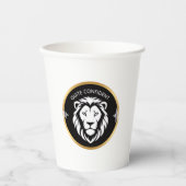 Quietly Confident – Minimal Typography Design for  Pappbecher (Vorderseite)