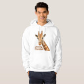 Quietly Different Giraffe - Giraffe Art Hoodie (Vorne ganz)