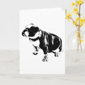 Quietly Here Karte (Gelbe Blume)