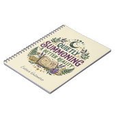 Quietly Summoning a Better Reality Grimoire Notizblock (Linke Seite)