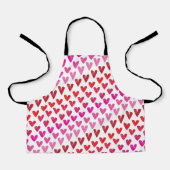 Quietschen & Squiggles Herz #1 Schürze (Vorderseite)